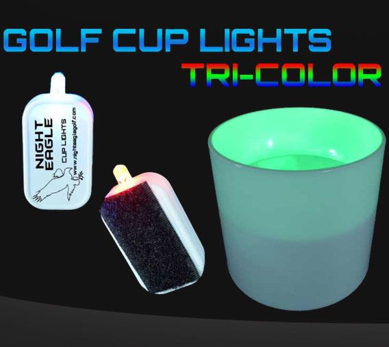 Night Golf Cup Hole Led Lights