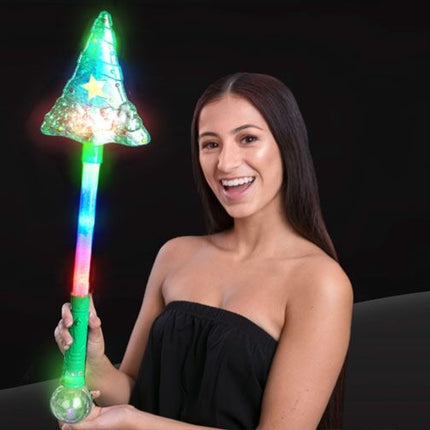Led Light Up 23 Inch Christmas Tree Wand