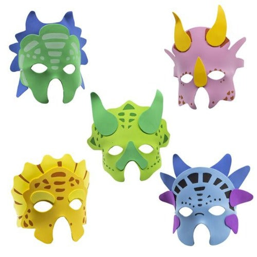 Dinosaur Foam Masks