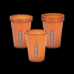 16 Oz Football Plastic Cups