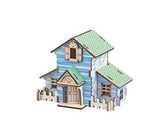 Natural Wood 3D Puzzle Forest Cottage Craft Building Set