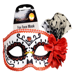 Foxy Skull Mask - 4 assorted colors