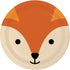 Fox Face Party Dinner Plates