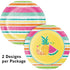 7" Fruit Party Dessert Plates