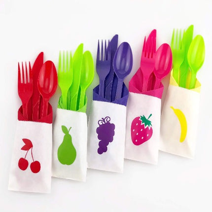Fruit Party Cutlery Bag Set