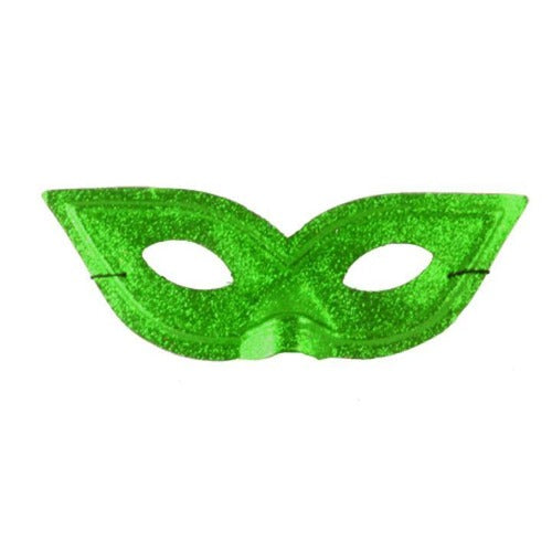 Cat Eye Green Glitter Masks