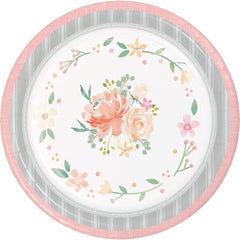 Floral Garden Party Dinner Plates