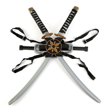 Ninja Double Sword Toys Weapon Set