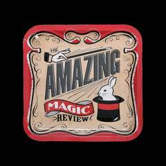 Magical Party Square Paper Dinner Plates