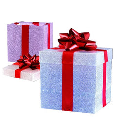 Light Up Color Changing Gift Box With Lid