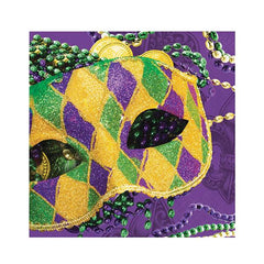 Mardi Gras Mask Lunch Napkins