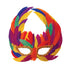 Rainbow Feather Mask