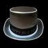 Light Up White Happy New Year Top Hat