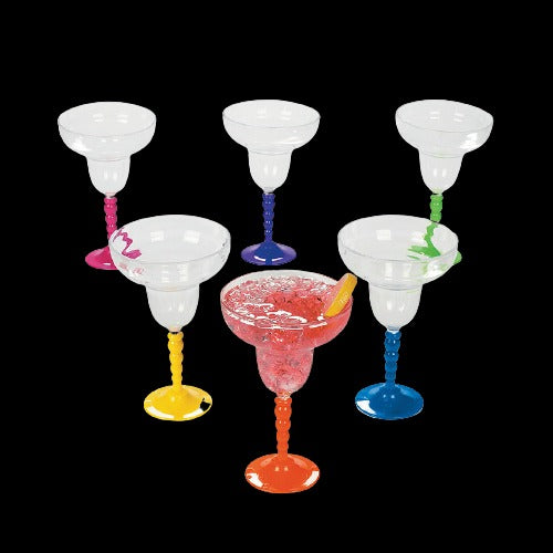 12 Oz Plastic Margarita Glasses