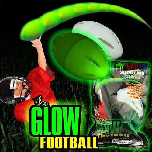 6.5 Inch Glow In The Dark Football - Party Glowz