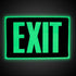 Glow In the Dark Exit Sign