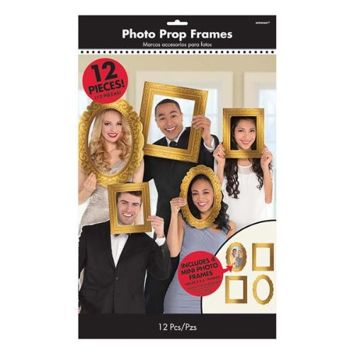 Gold Photo Frame Props