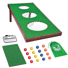 GoSports BattleChip Backyard Golf Cornhole Game