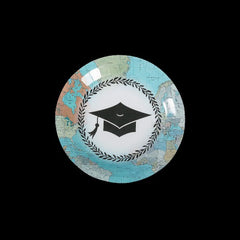 Grad Adventure Paper Dessert Plates