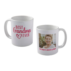 Personalized Best Grandma Ever Ceramic Coffee Mug