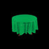 Green Round Plastic Tablecloth