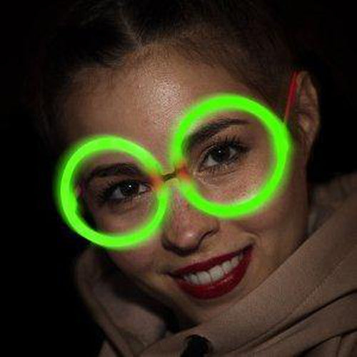 Round Glow Eyeglasses - Green
