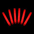 1.5 Inch Red Mini Glow Sticks - Pack of 50