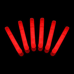 1.5 Inch Red Mini Glow Sticks - Pack of 50