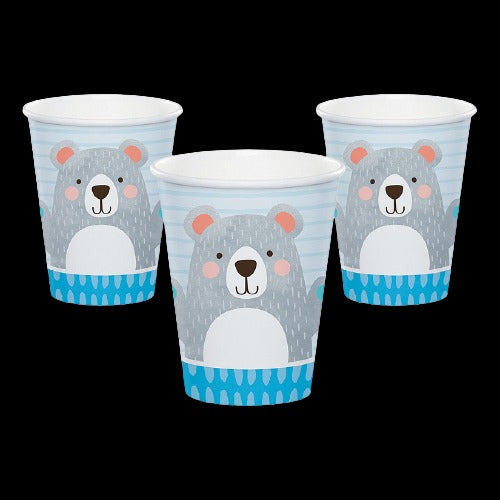 9 Oz Happy Bear Paper Cups