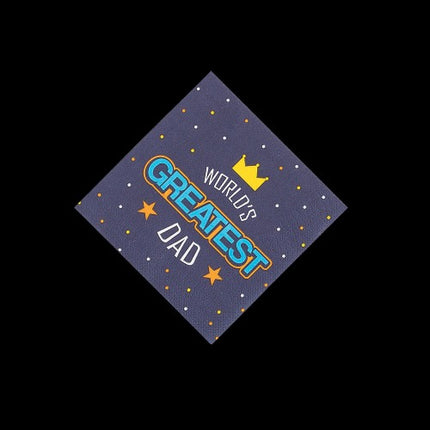 Fathers Day Beverage Napkins