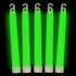 6 Inch Ultra-Bright Emergency Industrial Grade Green Glow Sticks - Pack of 12