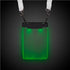 LED Light Up Green Sound Activated Badge