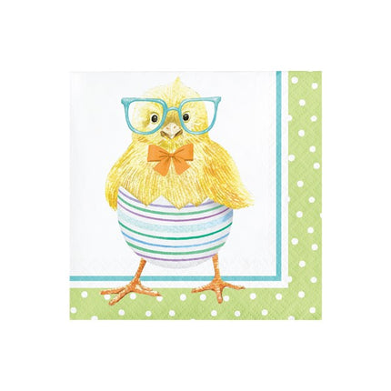 Easter Chick Beverage Napkins