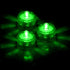 LED Green Waterproof Tea Lights
