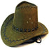 Heavy Leather Style Looking Cowboy Hat