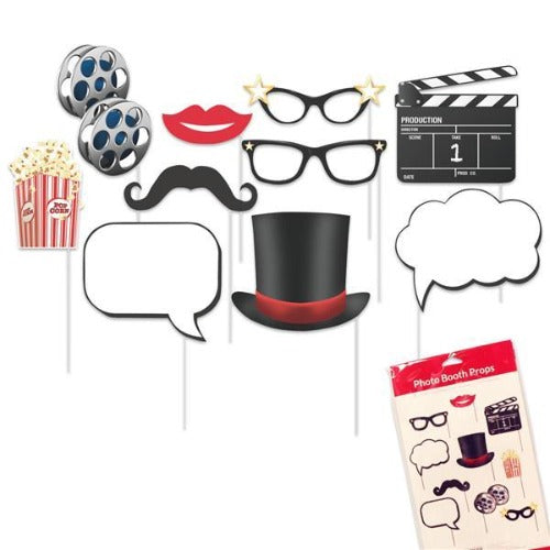 Hollywood Photo Booth Prop Kit