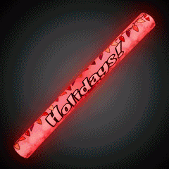 LED Light Up 16 Inch Holidays Foam Stick