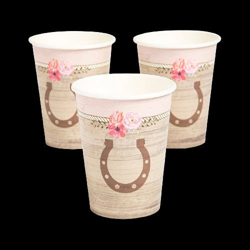 9 Oz Horse Party Paper Cups