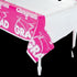 Hot Pink Congrats Grad Plastic Tablecloth