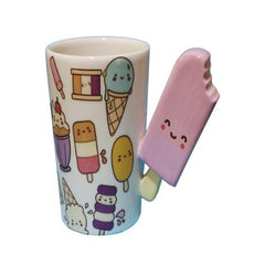 12 oz Ice Cream Popsicle Handle Coffee Mug