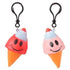 3.5" Squish Ice Cream Cone Backpack Clip