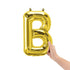 16  Letter B - Gold (Air-Fill Only)