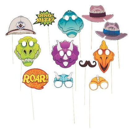 Dinosaur Photo Stick Props