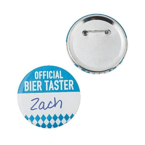 Oktoberfest Name Buttons