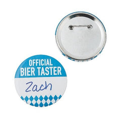 Oktoberfest Name Buttons
