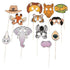 Zoo Animal Photo Stick Props