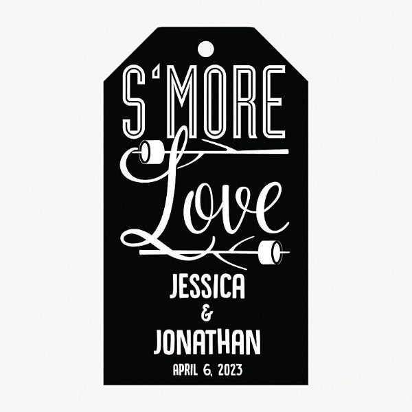 Personalized Smore Favor Tags
