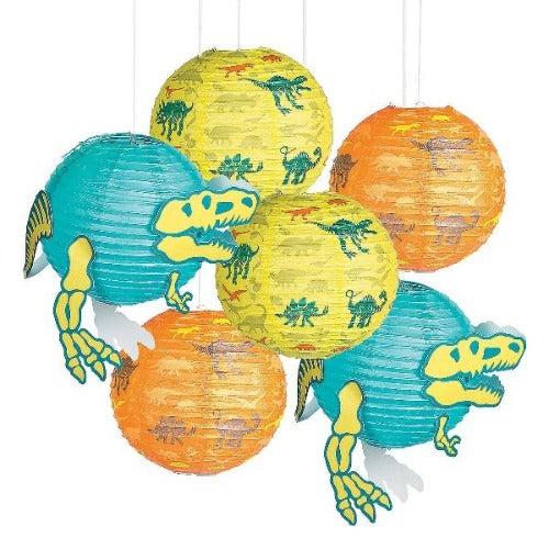 Dino Dig Hanging Paper Lanterns