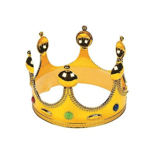 Gold Jeweled Crown