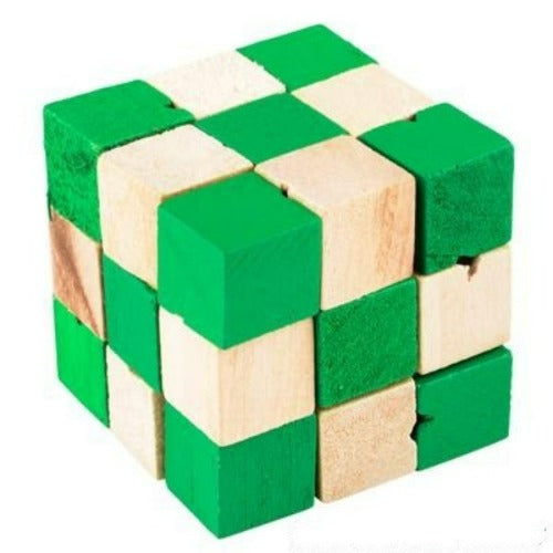 2 Wooden Magic Cube Puzzle
